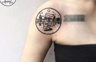 纹身的网红吃瓜图片高清,高清画面引发网友热议